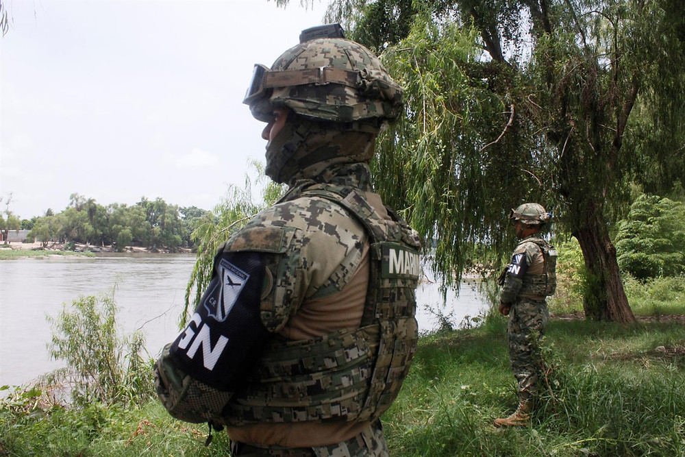 detienen a en México José Alfredo N Guardia Nacional de México
