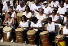 tambores de bomba puertorriqueña toman San Juan (2)