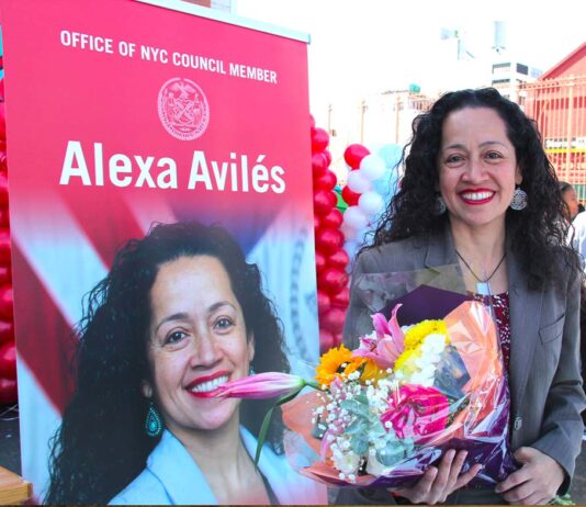 Alexa Avilés, la primera latina representando al Distrito 38 de Brooklyn La socióloga Alexa Avilés, flamante representante del Distrito 38 de Brooklyn en el Concejo Municipal de la Ciudad de Nueva York.