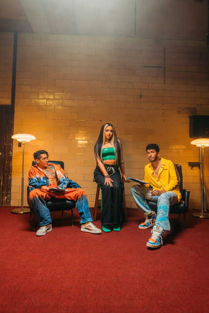 Lenny Tavarez, Mariah Angeliq, y Sebastian Yatra