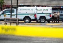 Un joven hospitalizado por roce de una bala cerca de una escuela de Miami tiroteo