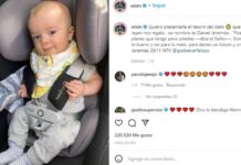 Wisin presenta a su hijo menor