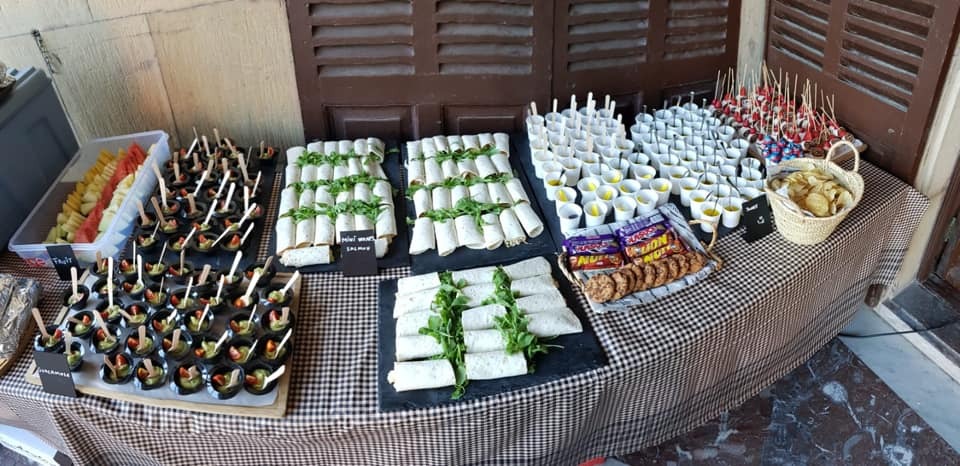 menú de Rafael Catering