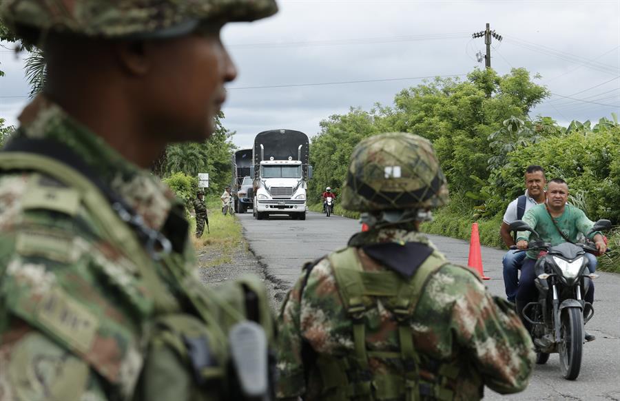 180 vehículos atacados deja paro armado en Colombia paro armado en Colombia