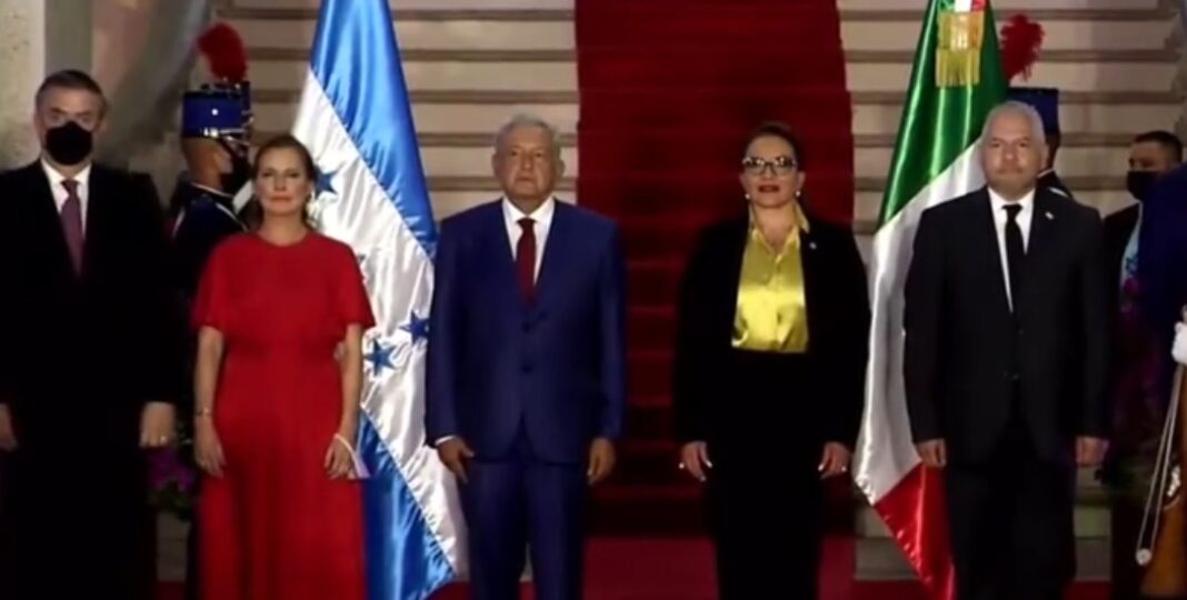 AMLO en Honduras López Obrador