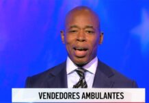 Eric Adams apoyaba a vendedores ambulantes durante su campaña, ahora cambió de opinión