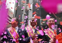 Asiaticoamericanos celebran primer desfile en Nueva York con racismo al alza Eric Adams.