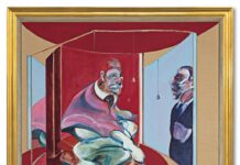 Estudio papal de Francis Bacon (Foto twitter)