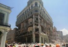 Explosión Cuba