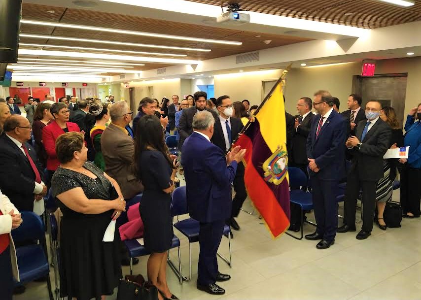 Ingreso del Pabell&oacute;n Nacional de Ecuador