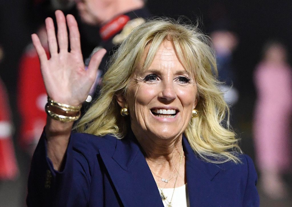 Jill Biden aterriza en Rumanía Jill Biden