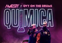 La portada de “Química”, por Amesty y Ovy on the Drums.