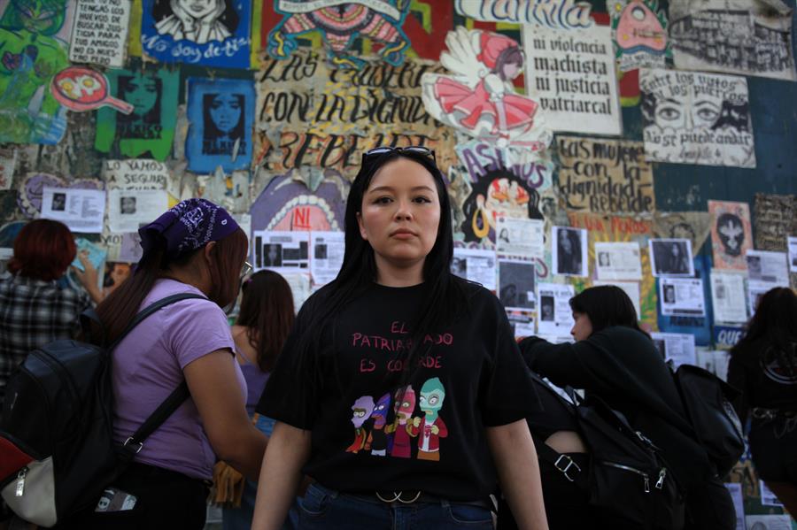 Mujeres se manifiestan en norte de México contra desapariciones (2)