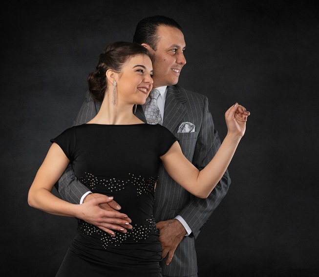 Sarita Apel y Andrés Bravo.