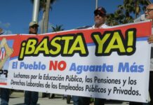 marchan en Puerto Rico por la salud, educación y pensiones