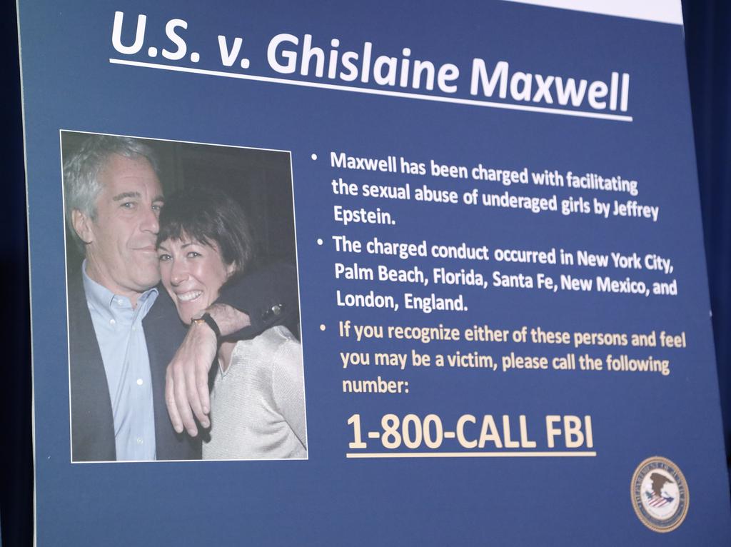 reduce los cargos de conspiración contra Ghislaine Maxwell Ghislaine Maxwell