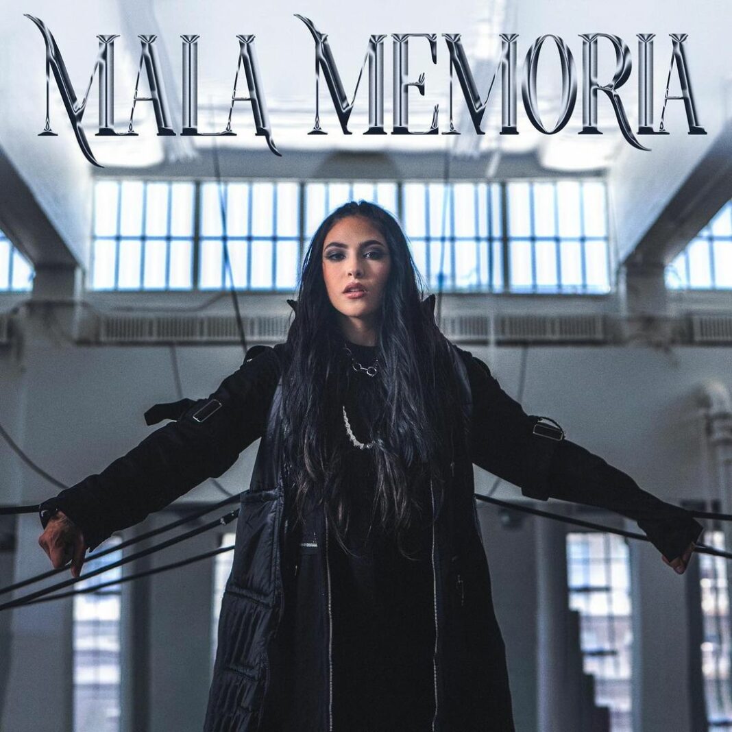 La portada de la nueva canción de Carmen DeLeon, “Mala Memoria”.