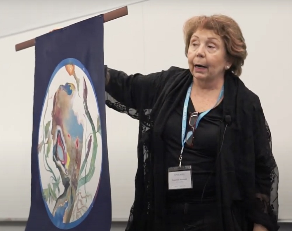 Graciela Kartofel- Live Performance LINK Exhibit-.
