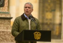 El presidente de Colombia, Iván Duque, hizo un llamado este domingo, tras depositar su voto para la segunda vuelta presidencial, a tener "confianza en las instituciones y con plena confianza en el veredicto del pueblo colombiano".