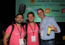 Juan Giraldo y Nicolas Estrella, fundadores de Waku, fueron los ganadores por votación de los asistentes, en el primer Pitch Slam para la industria de productos naturales y especiales realizado en Nueva York el 13 de junio durante el Fancy Food Show en el Javits Center.
