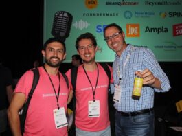Ecuatorianos ganadores en prestigiosa competencia en Nueva York Juan Giraldo y Nicolas Estrella, fundadores de Waku, fueron los ganadores por votación de los asistentes, en el primer Pitch Slam para la industria de productos naturales y especiales realizado en Nueva York el 13 de junio durante el Fancy Food Show en el Javits Center.