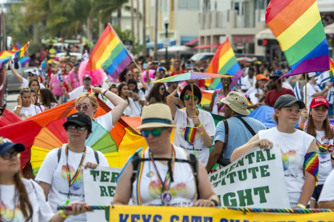 primer desfile del Orgullo en persona desde la pandemia primer desfile del Orgullo en persona desde la pandemia