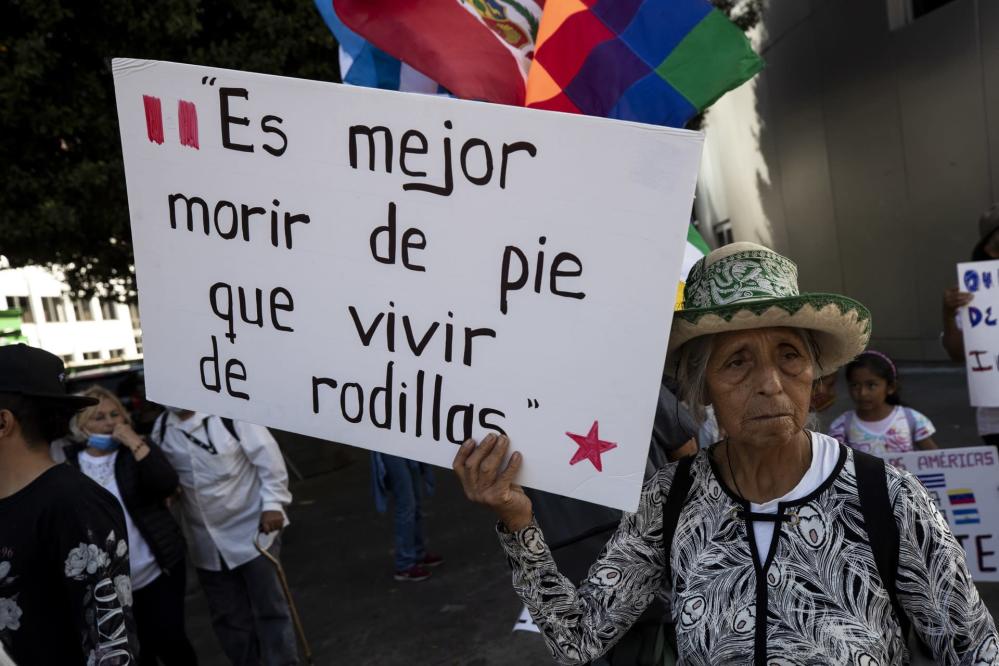 protestas en torno a la Cumbre de las Am&eacute;ricas (3)