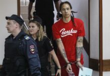 La estadounidense Griner se declara culpable ante un tribunal ruso Brittney Griner