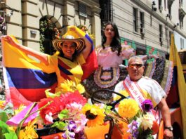 La comunidad colombiano-americana de Nueva York celebra cada verano con diferentes actividades, la Declaración de Independencia, ocurrida el 20 de julio de 1810 en Santa Fe de Bogotá, capital del entonces Virreinato de la Nueva Granada, con el cual inició el proceso de instauración de la actual República de Colombia como país soberano e independiente.