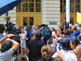 La alcaldía de Nueva York celebró a los inmigrantes colombianos Eric Adams