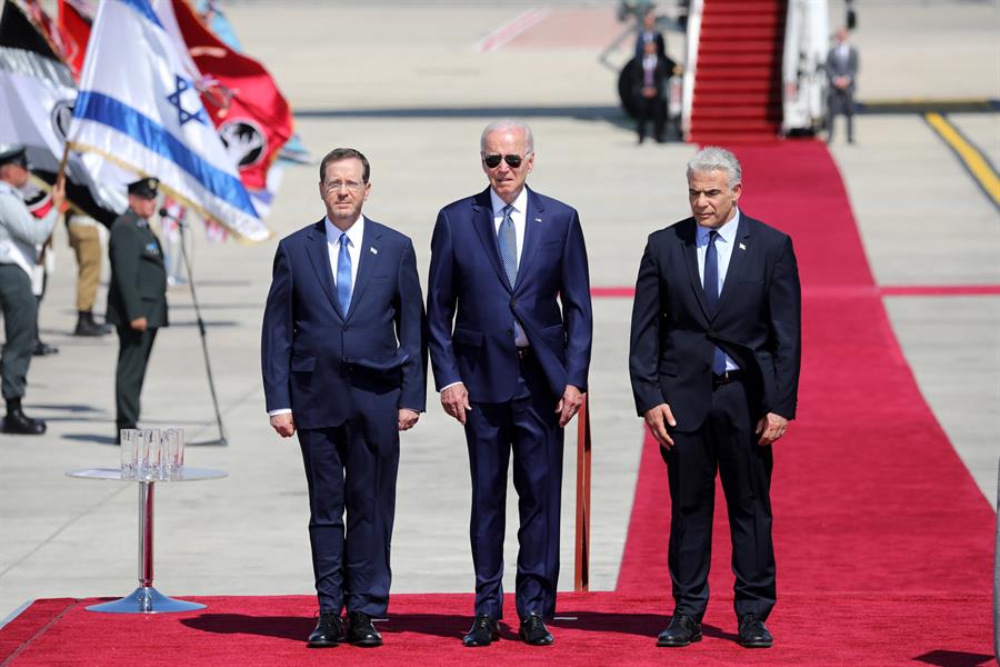 Joe Biden en Israel