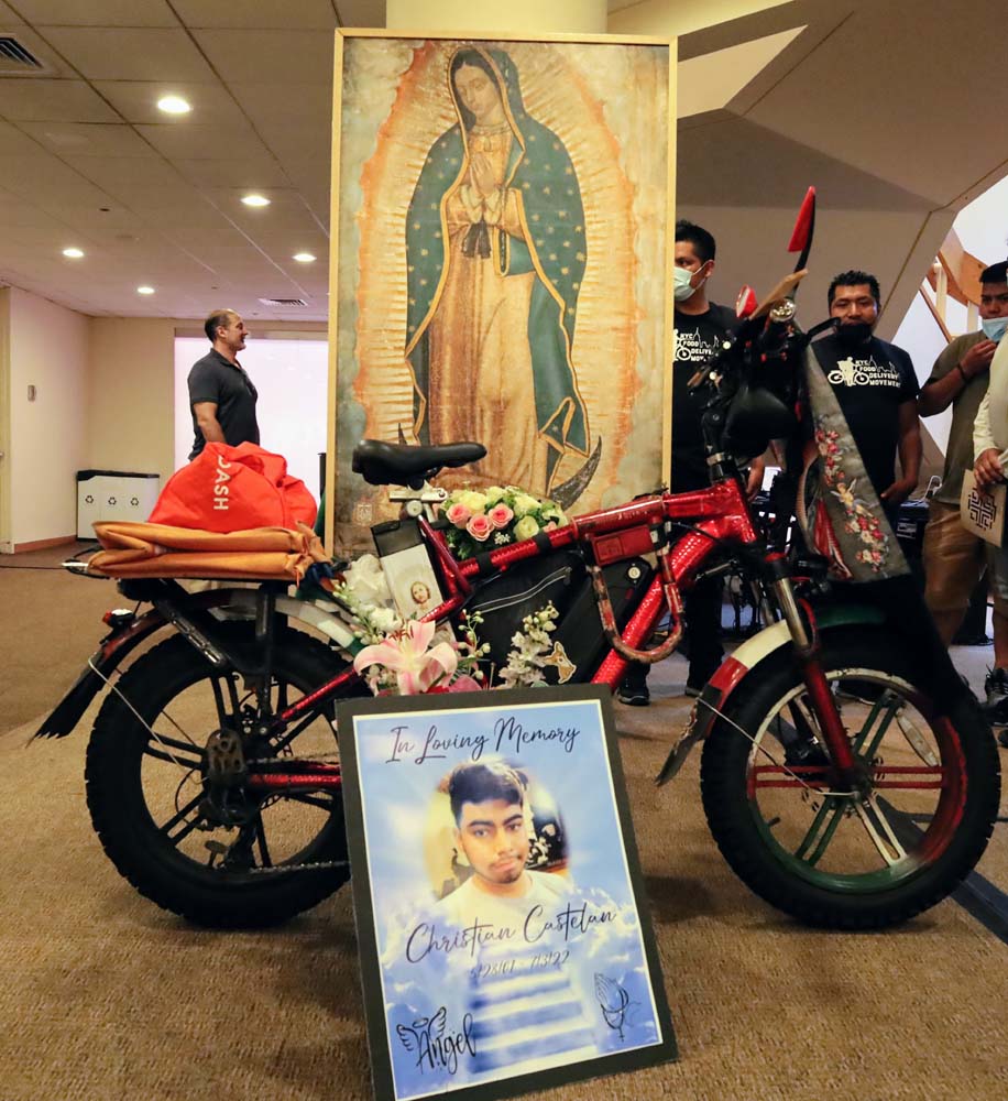 Aún piden justicia por el asesinando del joven de 21 años Cristian Castelan.