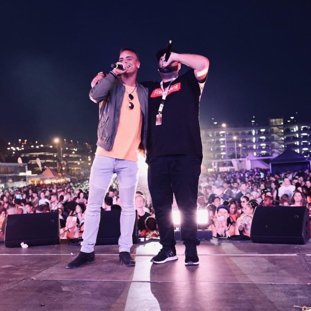 Wisky y N&aacute;poles en un festival de m&uacute;sica en Nuremberg, Alemania. 