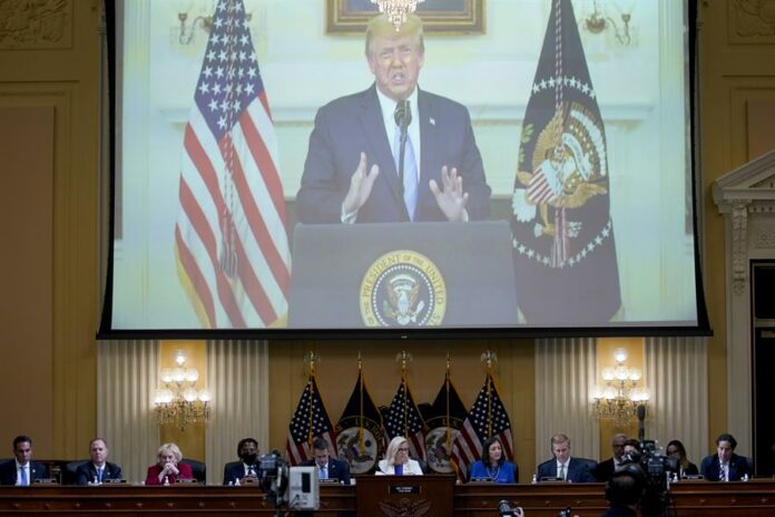 Trump en asalto al Capitolio Donald Trump