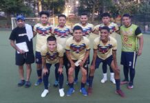 Integrates del conjunto América, acompañado por su máximo dirigente Don Mago, que está desempeñando una buena campaña en el campeonato de la HONDUCOL Liga de Fútbol, pero se encuentra en plena 'pelea' buscando la ansiada clasificacion a la Liguilla. (Foto: BukiChapin)