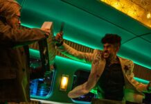 "Bullet Train", un disparatado y violento viaje con Brad Pitt y Bad Bunny Brad Pitt y Bad Bunny (2)