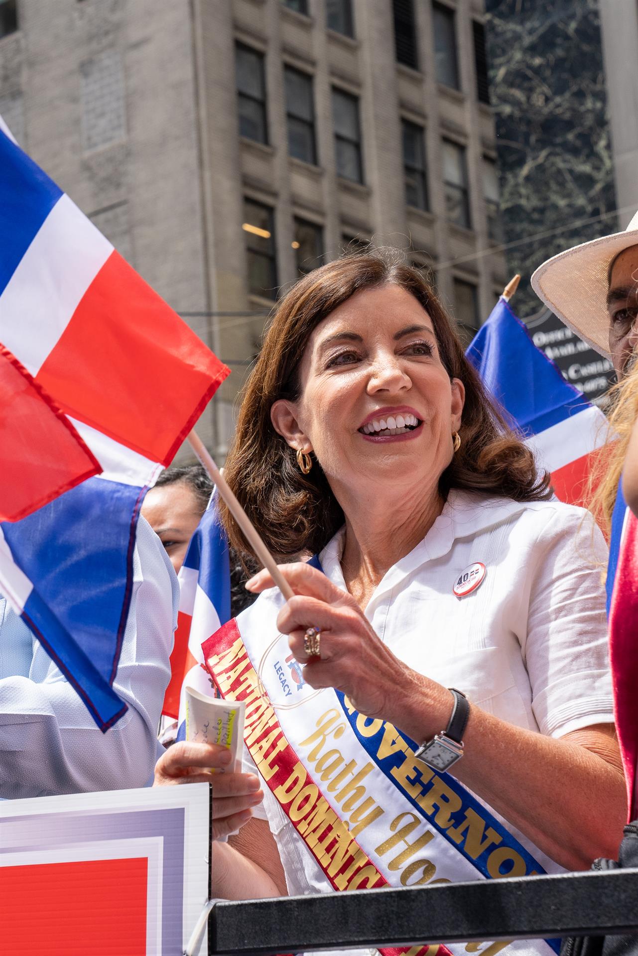 Dominicanos desfilan en Nueva York