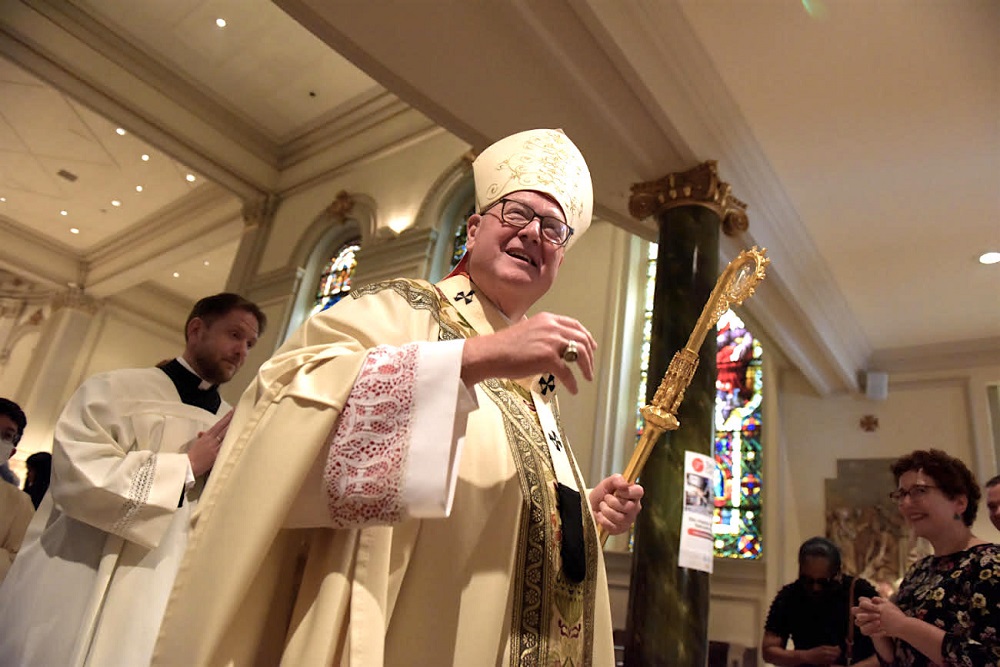 El cardenal Dolan resaltó la importancia de la fe de los feligreses en el crecimiento de la iglesia, cuando resaltó la sencilla solicitud de Peter Turner a finales del siglo XIX solamente pedía un lugar para orar, enseñar la fe, realizar los sacramentos y enterrar a sus muertos.