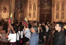 Misa culminó celebraciones ecuatorianas en Nueva York LLAMADO ONLINE NOTA ECUATORIANOS MISA SAN PATRICIO.