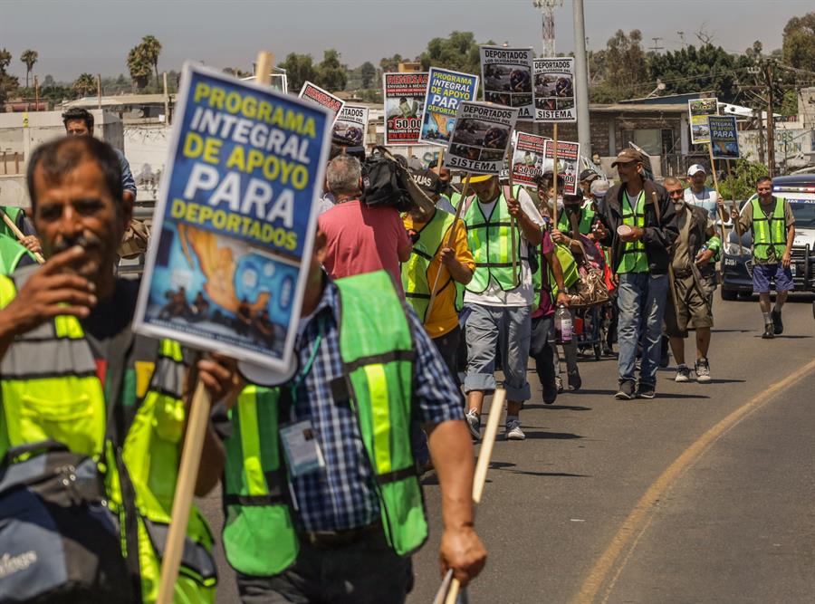Migrantes en situación de calle en Tijuana (4)