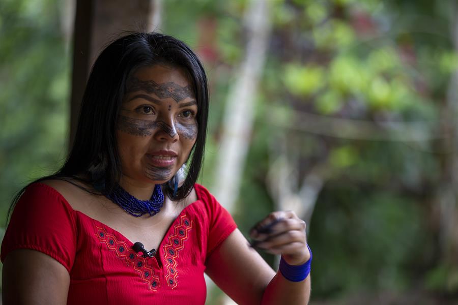 Maricela Gualinga.