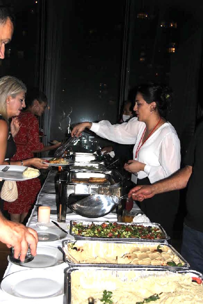 Un exquisito buffet de platillos turcos