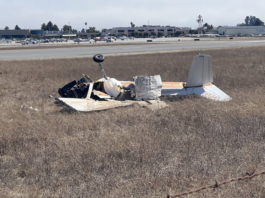 accidente de avioneta .
