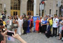 Histórica celebración de Ecuador en Manhattan celebración ecuatoriana