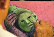 pintura de Omar D'León