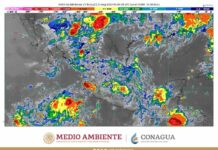 El potencial ciclón tropical Cuatro toca tierra mexicana y sigue su recorrido potencial ciclon