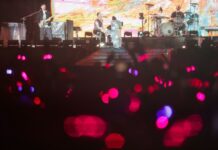 Chris Martin, vocalista de la banda británica Coldplay