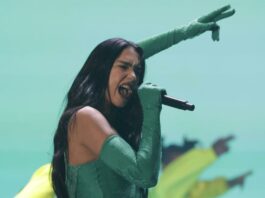 El encanto y los bailes de Dua Lipa hechizan a Colombia