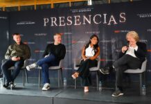 El cinematógrafo francés Philip Lozano, el actor argentino Alberto Ammann, la actriz mexicana Yalitza Aparicio y el director mexicano Luis Mandoki