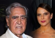 Eric Del Castillo anunció que está listo para retirarse de la actuación, y pasará tiempo con su hija y actriz, Kate Del Castillo (derecha).